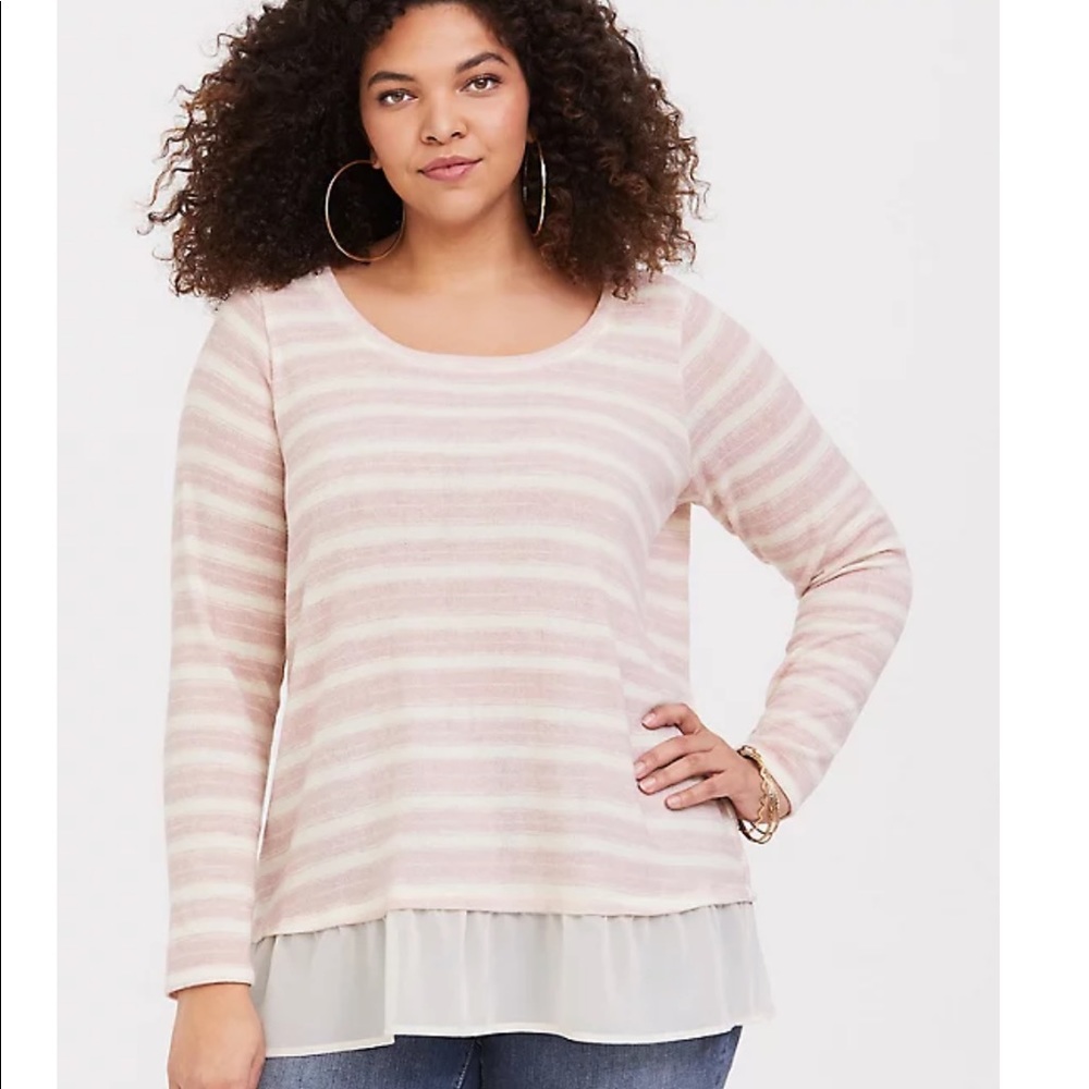 Torrid Stripe Sweater